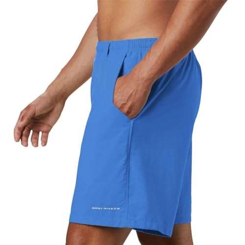 COLUMBIA MEN'S BACKCAST III WATER SHORT MEN L VIVID BLUE - Brand New