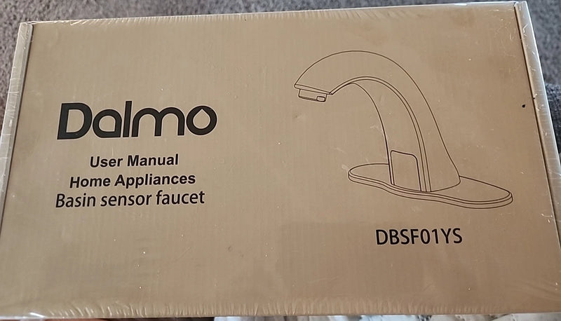 DALMO BASIN SENSOR FAUCET CHROME TOUCHLESS BATHROOM - CHROME - Like New