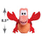 DISNEY PRINCESS SINGING SNAPPING SEBASTIAN 10-Inch Plush STUFFED ANIMAL RED CRAB - Brand New