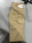 START FLEX COMFORT PANTS CARGO 4 WAY STRETCH MENS - SIZE: MEN 34 - KHAKI - Brand New