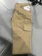 START FLEX COMFORT PANTS CARGO 4 WAY STRETCH MENS - SIZE: MEN 34 - KHAKI - Brand New