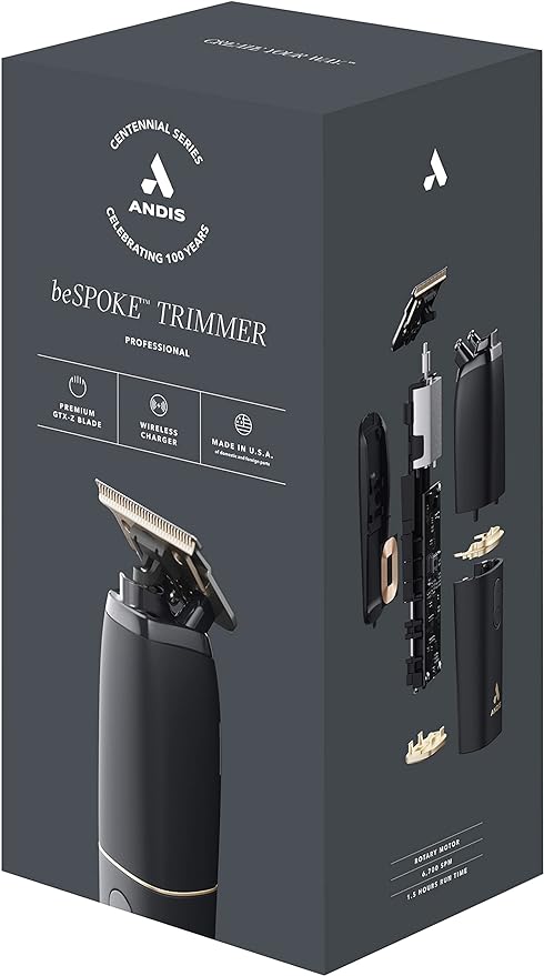 Andis Bespoke Cordless Trimmer Premium GTX-Z Blade Pack of 1 - GRAY Like New
