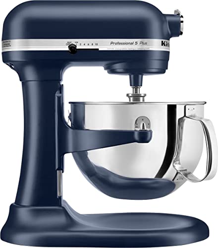 KITCHENAID PRO 5 PLUS 5 QUART BOWL-LIFT STAND MIXER - INK BLUE - KV25G0XIB - Like New