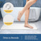 PUCAN STONE BATH MAT DIATOMACEOUS EARTH NON-SLIP SHOWER MAT 24*16 - WHITE - Like New