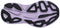 1127952 HOKA Women Bondi 8 Running Shoes BEAUTYBERRY / GRAPE WINE Size 8.5 - Like New