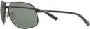 Ray-Ban RB3387 Aviator Sunglasses RB3387 - Black - Like New
