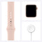 Apple Watch Series 6 (GPS + LTE ) 40mm Gold Aluminum with Pink Sport Band - Like New