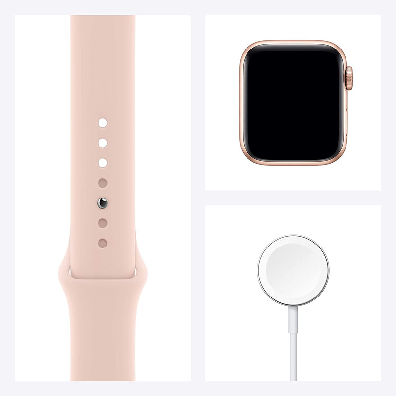 Apple Watch Series 6 (GPS + LTE ) 40mm Gold Aluminum with Pink Sport Band - Like New