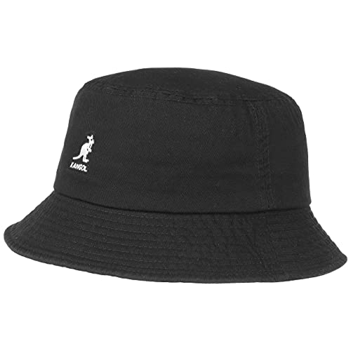 K4224HT Kangol Washed Bucket Hat, Marine Teal, Size XXL - Like New