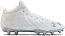 3022667 Under Armour Mens Spotlight Select Mid Mc Cleats White 100 Size 11 - Like New