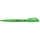 SHARPIE POCKET HIGHLIGHTER SET OFFICE AND CLASSROOM SUPPLIES 24 COUNT - ASSORTED - Brand New