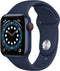 APPLE WATCH 6 GPS CELLULAR 40mm BLUE ALUMINUM CASE DEEP NAVY SPORT Like New