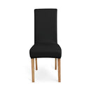 AMAZON BASICS DINING CHAIR COVERS STRETCH PARSON/DINING CHAIR SLIPCOVER 4 PACK - Like New
