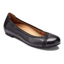 B08CL4VK8M Vionic Women Spark Caroll Ballet Flat Metallic Size 6 Wide - Pewter - Brand New