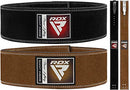 RDX Weight Lifting Powerlifting 10mm Thick 4" Leather Lumbar - B01N3KPA8W - Brand New