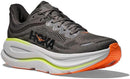 HOKA BONDI 9 - SIZE: MEN 9.5 - ASPHALT GRAY/GRAVEL/BLACK - Scratch & Dent