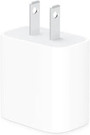 APPLE 20W USB-C COMPACT POWER ADAPTER: TYPE C WALL CHARGER - WHITE - Like New