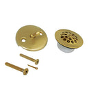 KINGSTON BRASS GRID TUB DRAIN KIT 9.06 X 7.48 X 4.92 BRUSHED BRASS - Brand New