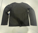 CUDDL DUDS FLAME RESISTANT T-SHIRT - SIZE: YOUTH L(10/11) - BLACK - Like New