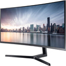 SAMSUNG CH890 SERIES 34" WQHD 3440X1440 ULTRAWIDE 100 HZ - BLACK/TITANIUM - Like New