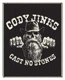 CODY JINKS CNS Woven Throw Blanket B08LPXQFJW - NEW - Brand New