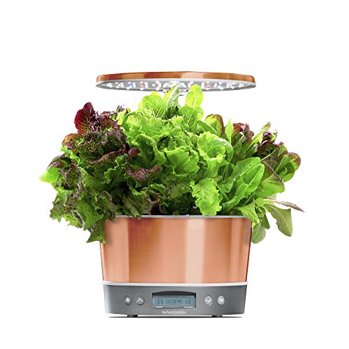 AEROGARDEN HARVEST ELITE 360 HOME GARDEN SYSTEM - [COPPER] Like New