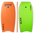 Legendary Pro X Bodyboard Beach Hard Slick Bottom Boogie Boards Kids/Adults 37'' - Brand New