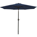 Sunnydaze Outdoor Patio Umbrella Polyester Table Market - Scratch & Dent