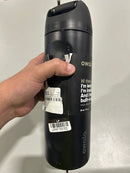 OWALA 24OZ BLACK VERY VERY DARK FREE SIP WATER BOTTLE - BLACK - Like New