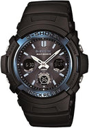 Casio AWG-M100A-1ACR G-Shock Tough Solar Resin Sport Watch - Blue Dial/Black Like New