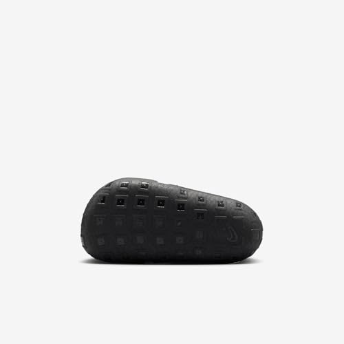 NIKE SWOOSH 1 BABY/TODDLER SHOES - SIZE: YOUTH 7C - BLACK - Like New