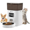 CIAYS AUTOMATIC CAT FEEDER, 4L, DISPERSES UP TO 20 PORTIONS, CIPS01-1 - WHITE - Brand New