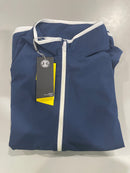UNDER ARMOUR WATER REPELLENT SWEATSHIRT - SIZE: L - NAVY BLUE/WHITE - Like New