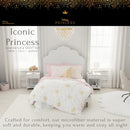 FRANCO DISNEY PRINCESS SUPER SOFT COZY COMFORTER & SHEET, FULL, 7B0939 - PINK - Like New