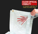 Mytee Products 6' x 8' Heavy-Duty Waterproof Cover B08F47V274 - Clear - Brand New