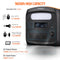ENERGIZER 960W MAX PORTABLE POWER STATION LIFEPO4 SOLAR GENERATOR - ORANGE/BLACK - Like New