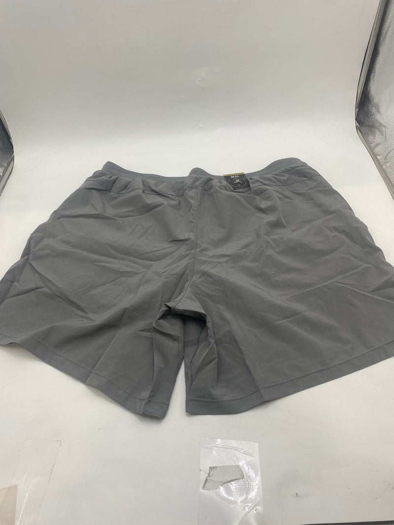 KICK START GEAR SPORTSWEAR SHORTS - SIZE: MEN 2XL - GRAY - Brand New
