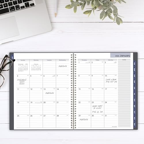 AT-A-GLANCE 2026 8.5" X 11" LARGE DAYMINDER GC4700726 - GRAY - Brand New