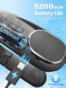 CHILLGO BLADELESS NECK FAN 5200MAH PERSONAL PORTABLE FAN NECK AIR CONDITIONER - Like New