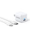 ANKER USB C CHARGER BLOCK 20W, 511 CHARGER ( NANO ) Comapct Fast Chager - WHITE - Like New