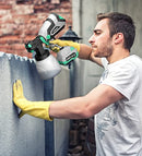 Litheli E1PG37000 20V Cordless Paint Sprayer Gun HVLP Sprayers - Green/Gray - Like New