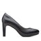 CLARKS WOMEN'S AMBYR JOY PUMP - SIZE: WOMEN 7.5 - BLACK LEATHER - Like New