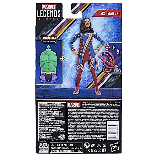 MARVEL LEGENDS MS. MARVEL MARVEL STUDIOS THE MARVELS 6-INCH  F3682 - Like New