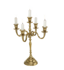 BOLTZE VICTORIA 5-BRANCH CANDELABRA (40 CM) - GOLD - Scratch & Dent