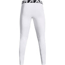 1366075 UNDER ARMOUR MEN'S COLDGEAR LEGGINGS WHITE M - Brand New