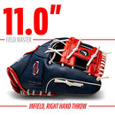 Franklin Sports Baseball and Softball Glove Fieldmaster Adult + Youth - Brand New