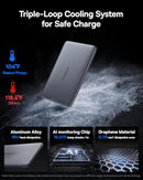 BASEUS PICOGO POWER BANK 0.3" ULTRA SLIM 5000MAH MAGSAFE CHARGER - SPACE GRAY - Like New