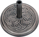YSSOA 24.2 LBS 17.7" Market Umbrella Base Heavy Duty Round Patio Umbrella - Brand New
