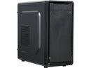ROSEWILL Micro ATX Mini Tower Computer Case, Steel, Plastic, SRM-01 - Black - Brand New