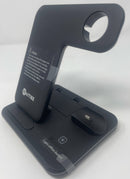WAITIEE WIRELESS CHARGER 3 IN 1, 15W FAST CHARGING STATION APPLE WATCH - BLACK - Like New